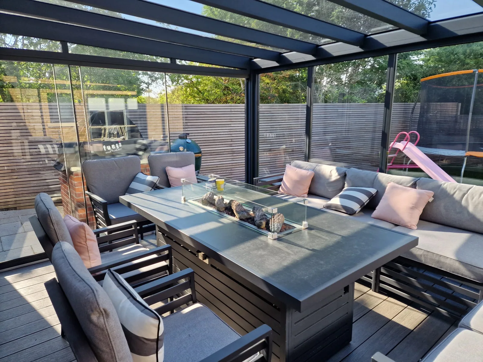 KM Xtra glass room example